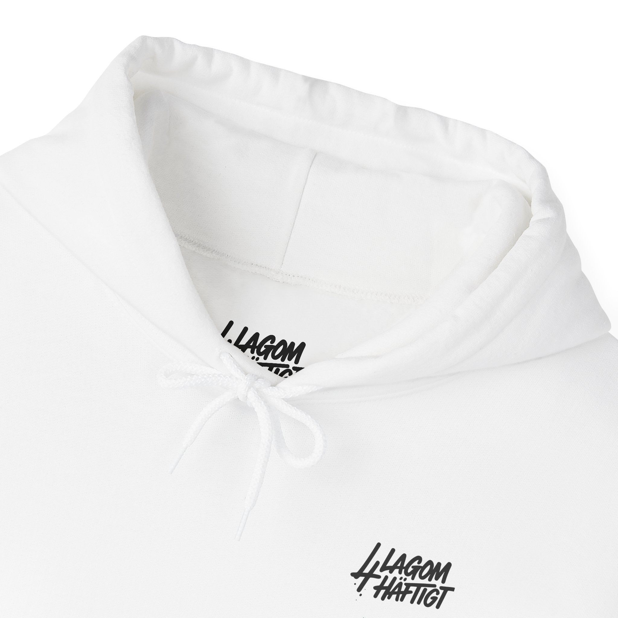 Hoodie Vit - Bakom alla Leenden