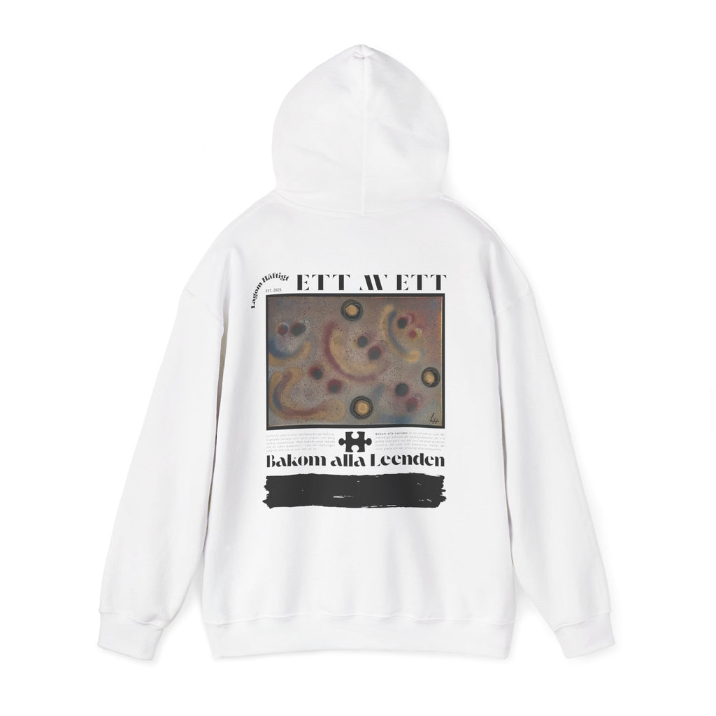 Hoodie Vit - Bakom alla Leenden